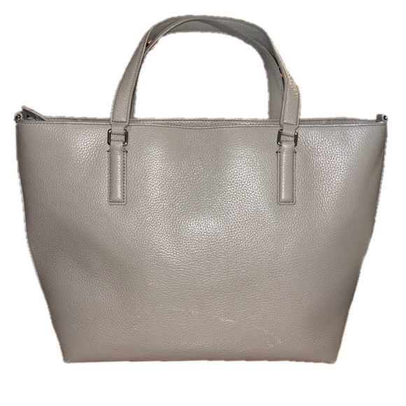 Tory Burch French Grey Thea Tote Bag - Picture 2 of 12